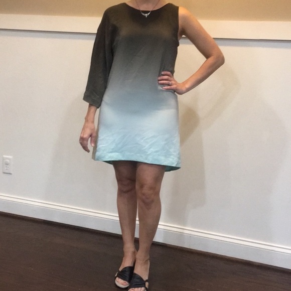 Annie Griffin one sleeve silk dress - Picture 2 of 9